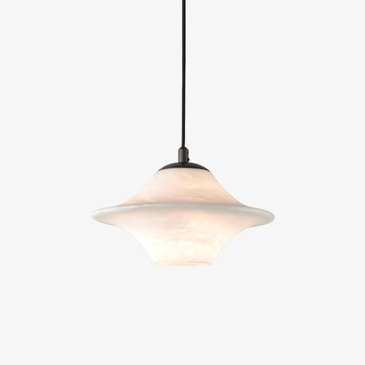 Saucer Alabaster Pendant Light - Tianguang Alabaster Lighting