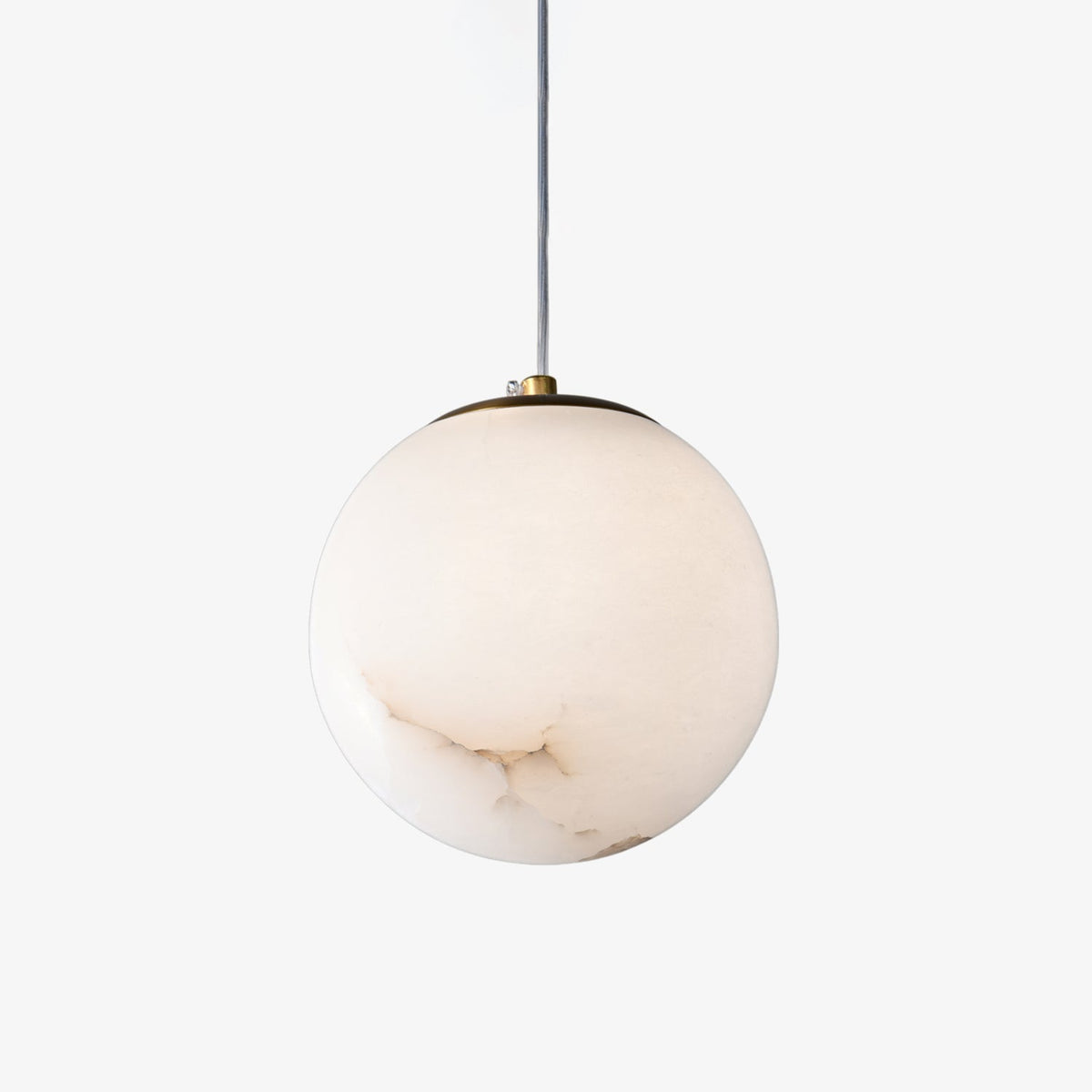 Selunia Alabaster Pendant Lamp 4.7 in Dia - Tianguang Alabaster Lighting