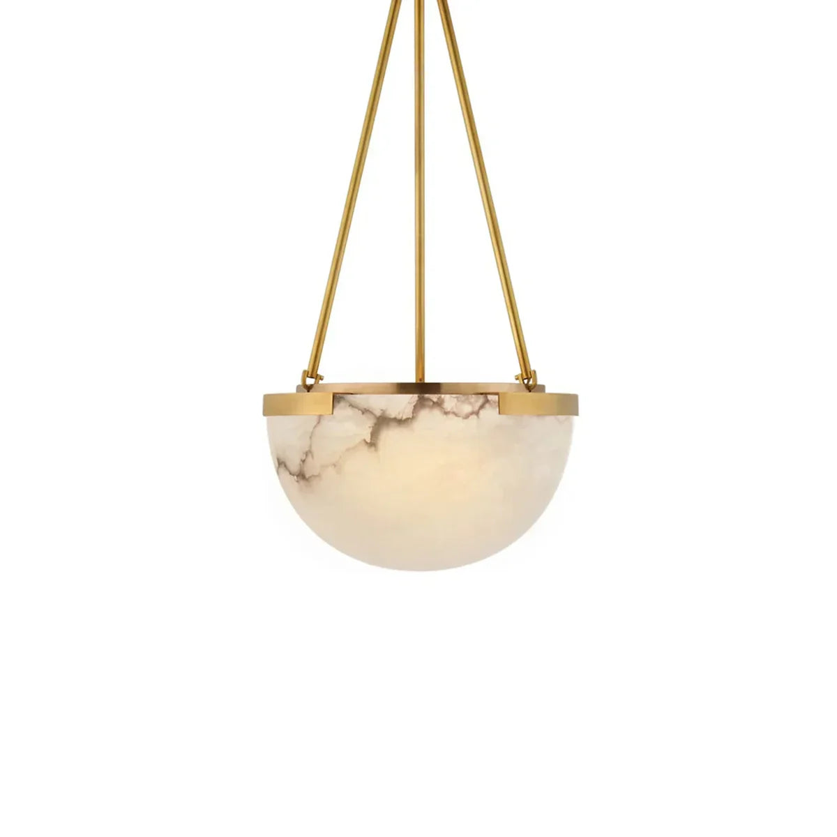 Semicircular Istar Alabaster Chandelier - Tianguang Alabaster Lighting