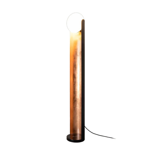 Solis Column Marble Floor Lamp 7.9" - Tianguang Alabaster Lighting