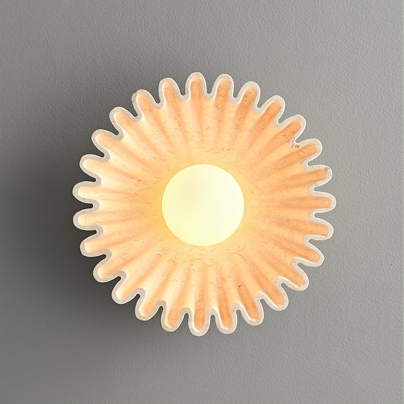 Solora Flora Wall Light, Hardwired Wall Sconce, detail 10