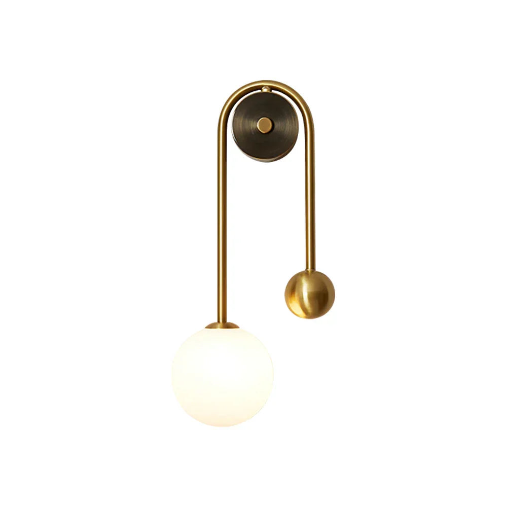 Spherical Light Luxury Alabaster Wall Lamp - Tianguang Alabaster Lighting