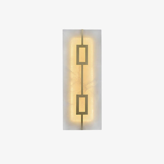 Square Marble Wall Lamp - Tianguang Alabaster Lighting