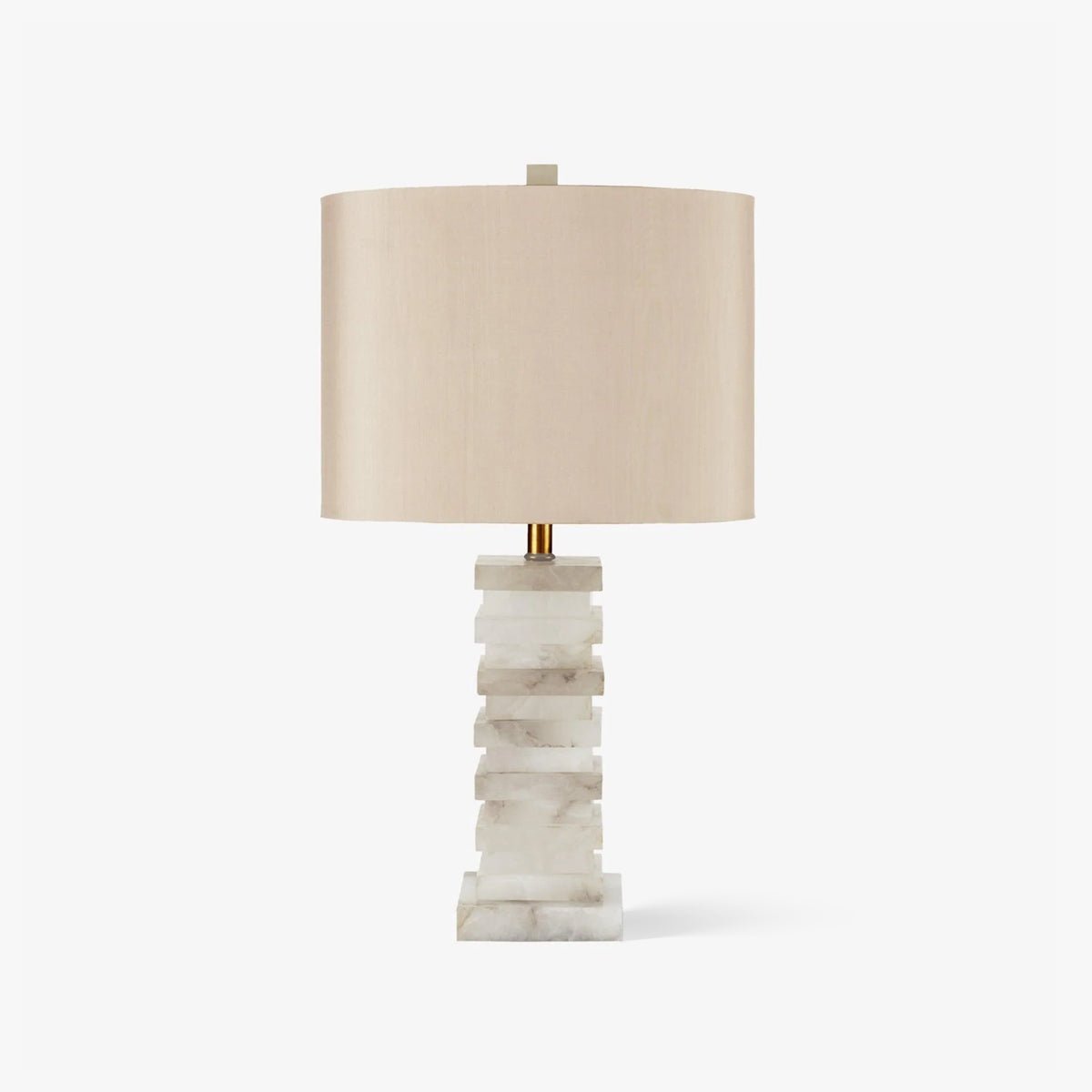 Stacked Alabaster Bedside lamp Table Lamp - Tianguang Alabaster Lighting