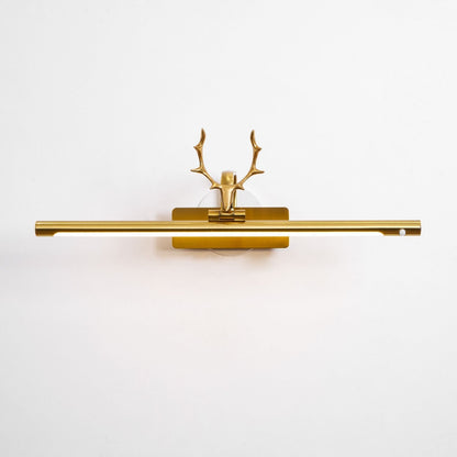 Stag Horn Wall Light, Hardwired Wall Sconce, detail 30