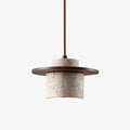 Stonova Duo Travertine Pendant Light - Tianguang Alabaster Lighting