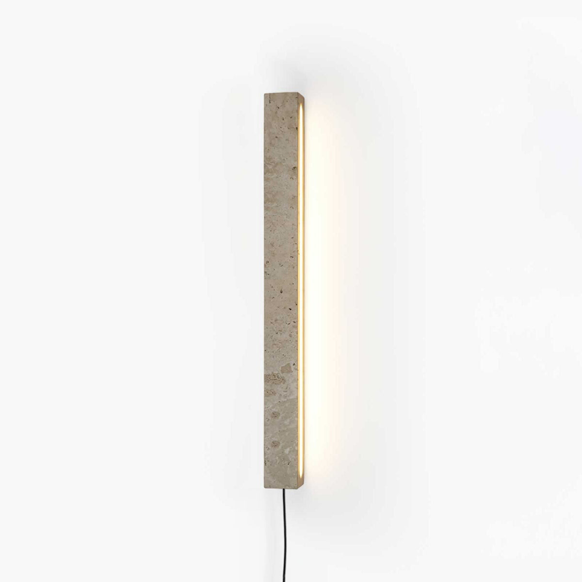Stravik Plug-in Travertine Wall Light - Tianguang Alabaster Lighting