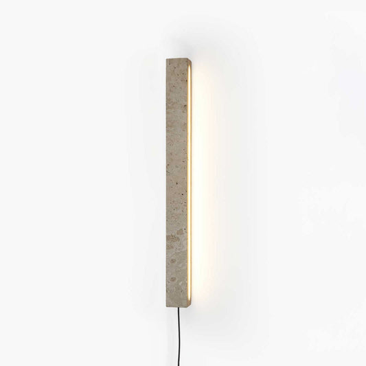Stravik Plug-in Travertine Wall Light - Tianguang Alabaster Lighting