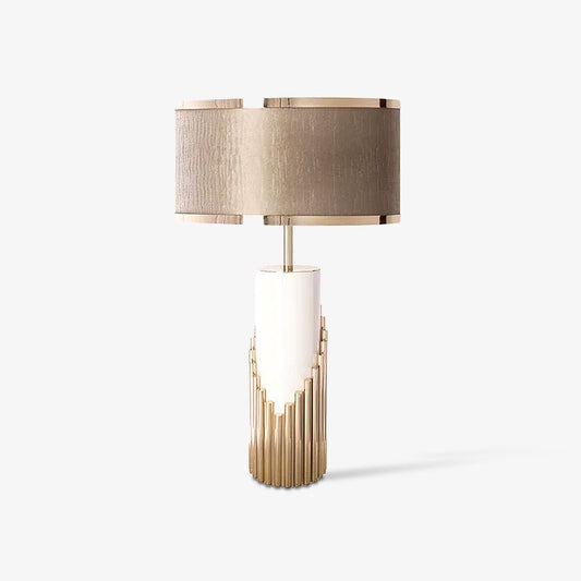 Streamline Desk lamp Marble Table Lamp - Tianguang Alabaster Lighting