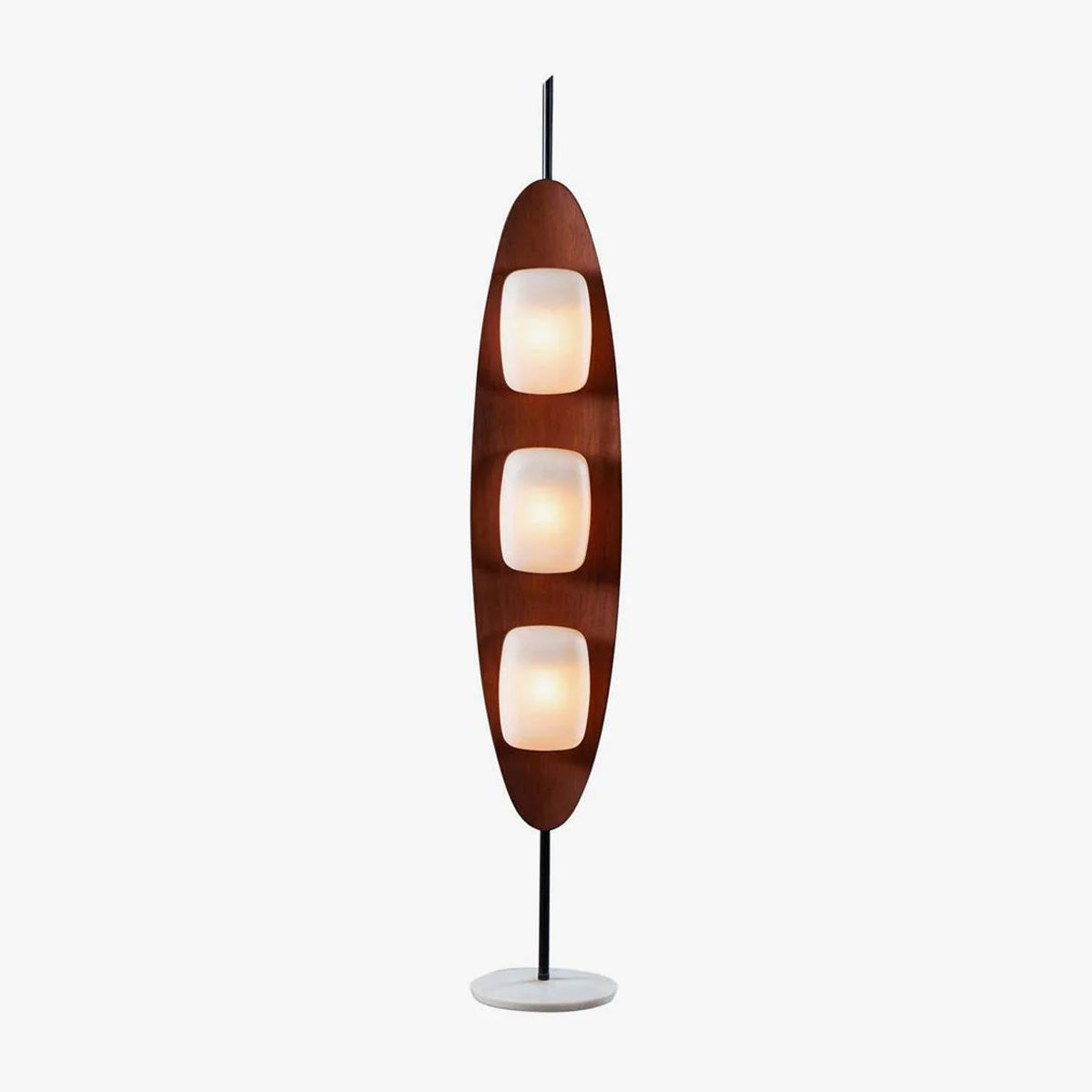Surfboard Marble Floor Lamp - Tianguang Alabaster Lighting
