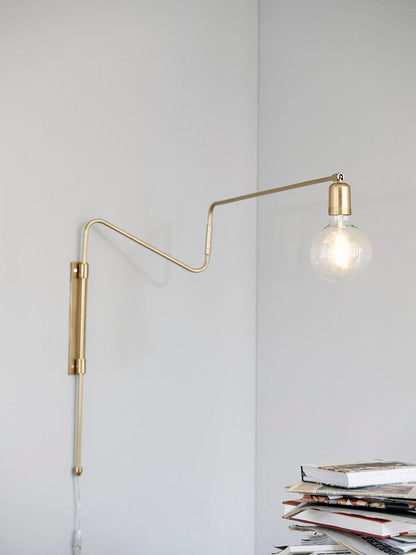 Swing Wall Light, Plug-In Wall Sconce, detail 13