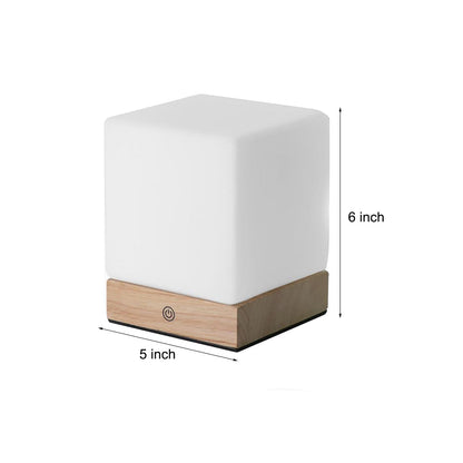 Mini Cube LED Table Light Ambient Lighting, Bedside Table Lamp, detail 8