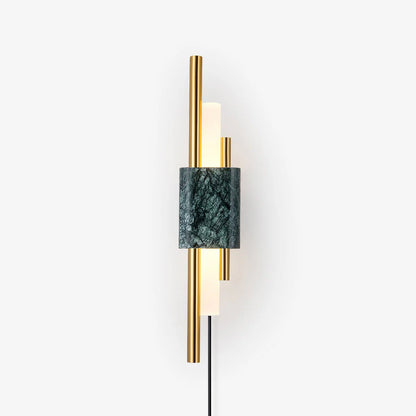 Tanto Plug-In Wall Light, Plug-In Wall Sconce, Metal, Dia 10 cm x H 60cm