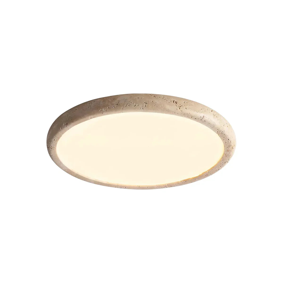 Travertine Kleine Alabaster Ceiling Light - Tianguang Alabaster Lighting
