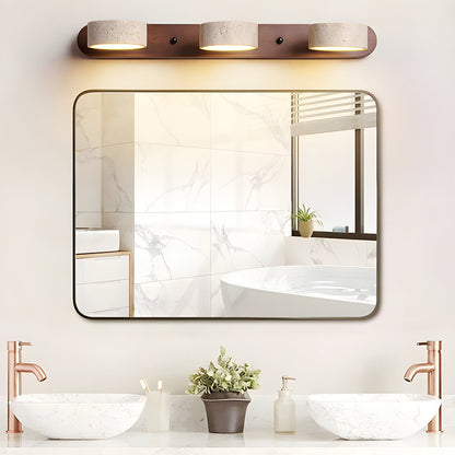 Travertine Duo Wall Light - 2-Light Size: Dia 32cm x... Travertine, Hardwired Wall Sconce, detail 14
