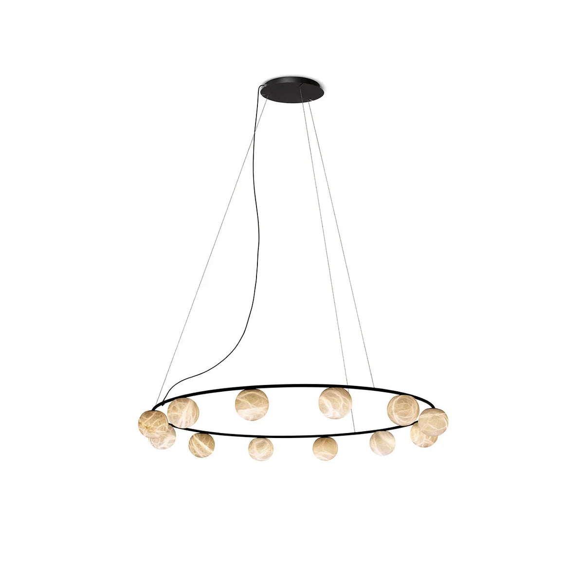 Tribeca Alabaster Chandelier - Tianguang Alabaster Lighting
