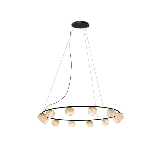 Tribeca Alabaster Chandelier - Tianguang Alabaster Lighting