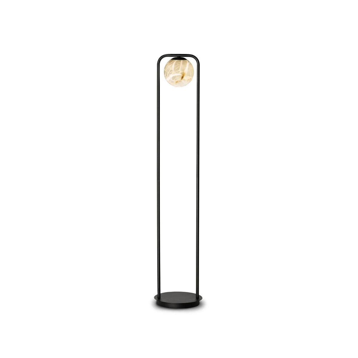 Tribeca High Alabaster Floor Lamp - Tianguang Alabaster Lighting