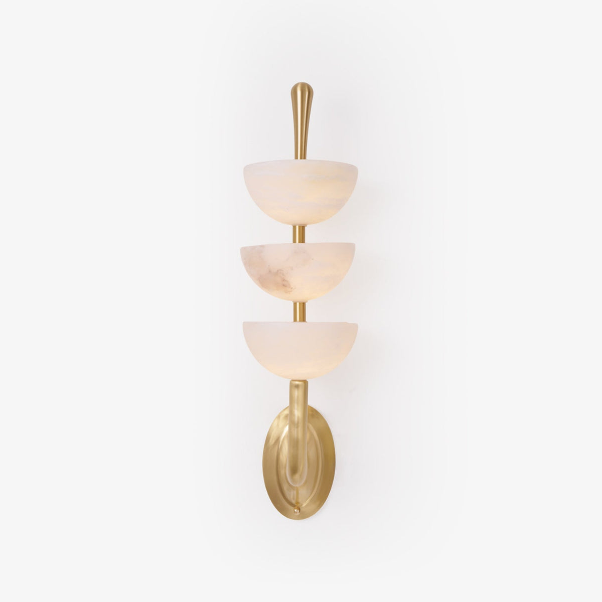 Triple Alabaster Wall Sconce - Tianguang Alabaster Lighting
