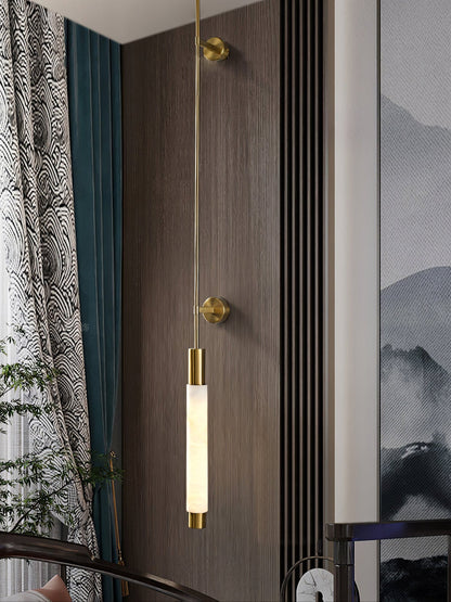 Verita Alabaster Wall Light, Hardwired Wall Sconce, detail 23