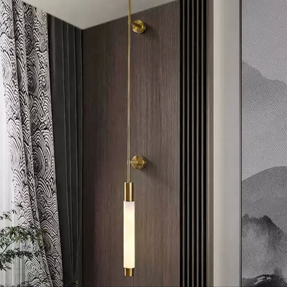 Verita Alabaster Wall Light, Hardwired Wall Sconce, detail 19