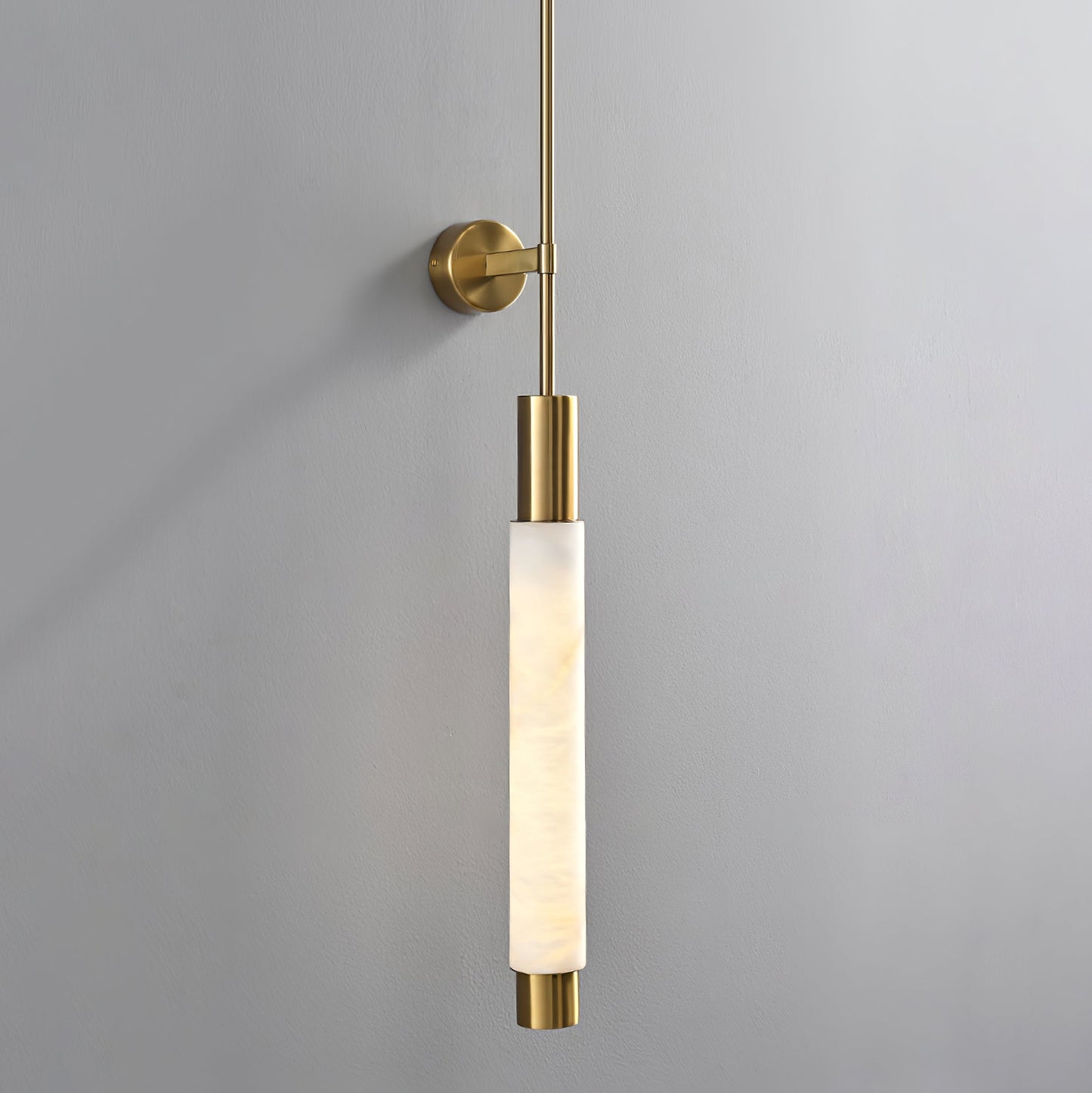 Verita Alabaster Wall Light, Hardwired Wall Sconce, detail 24