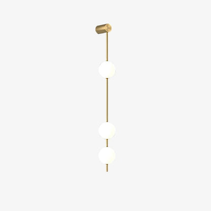 Vertical Balls Wall Light, Hardwired Wall Sconce, detail 18