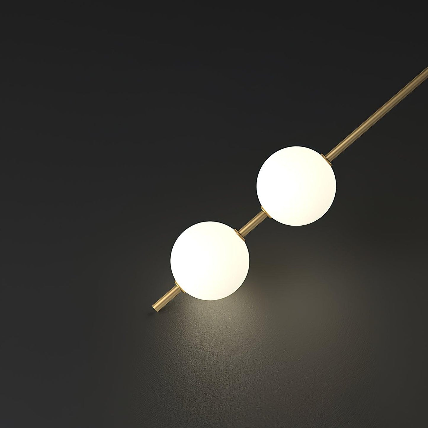 Vertical Balls Wall Light, Hardwired Wall Sconce, detail 8