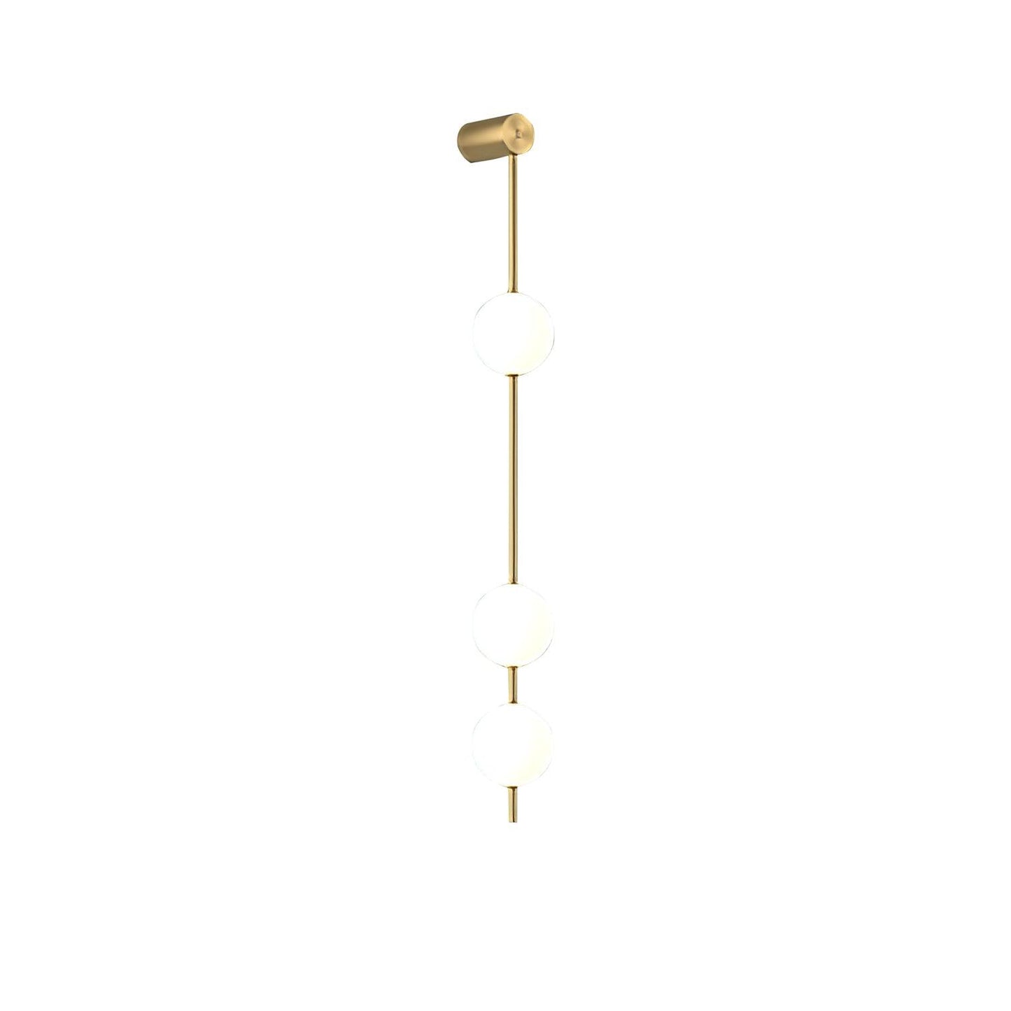 Vertical Balls Wall Light, Hardwired Wall Sconce, detail 24