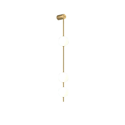 Vertical Balls Wall Light, Hardwired Wall Sconce, detail 24