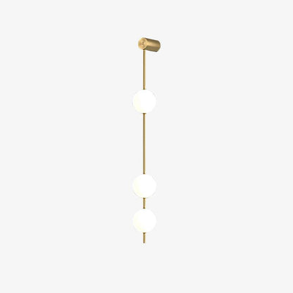 Vertical Balls Wall Light, Hardwired Wall Sconce, detail 23