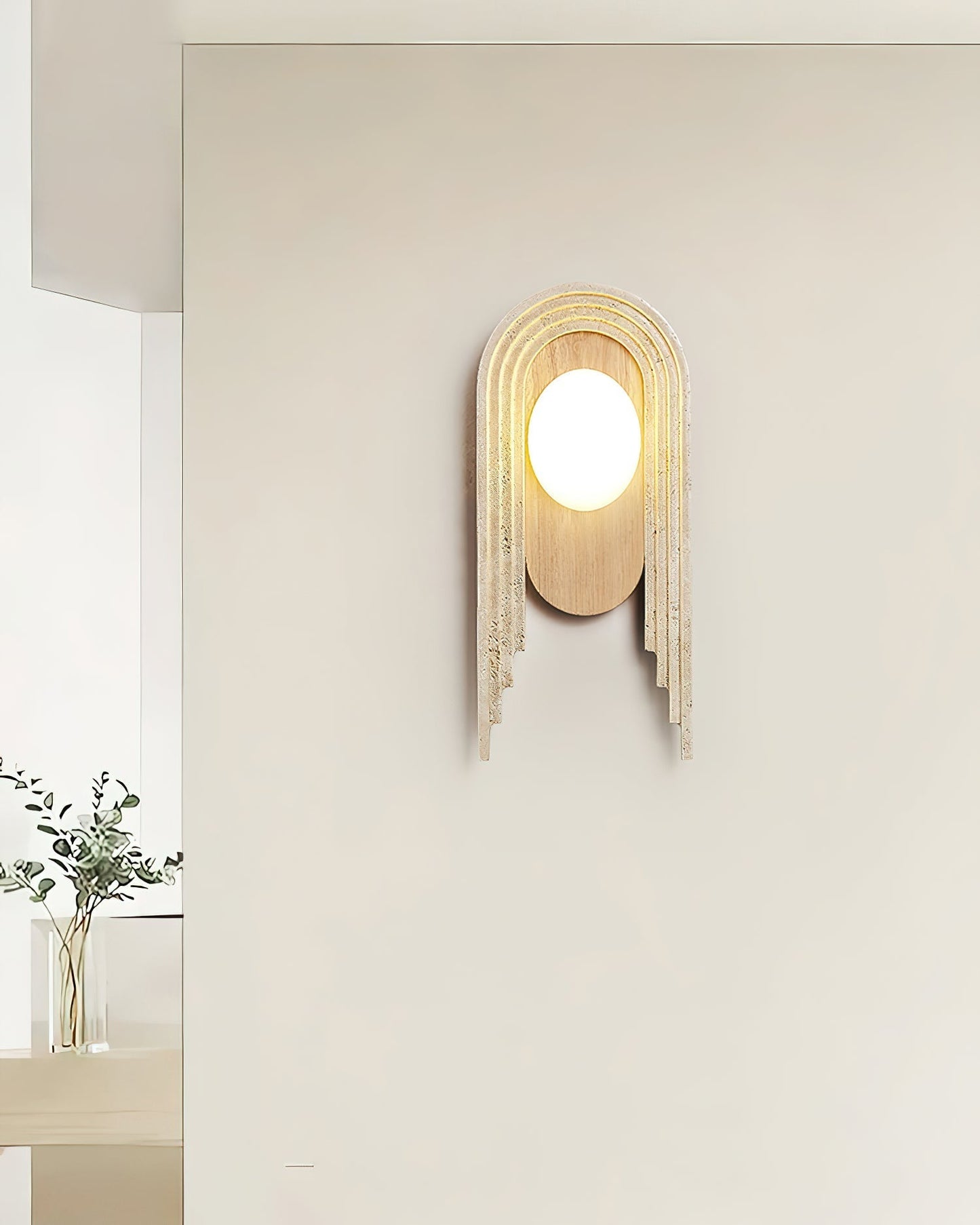 Vima Wall Light, Hardwired Wall Sconce, detail 3