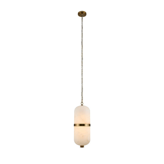 Volterra Alabaster LED Pendant - Tianguang Alabaster Lighting