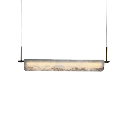 Alabaster Years Linear Pendant Light - Tianguang Alabaster Lighting