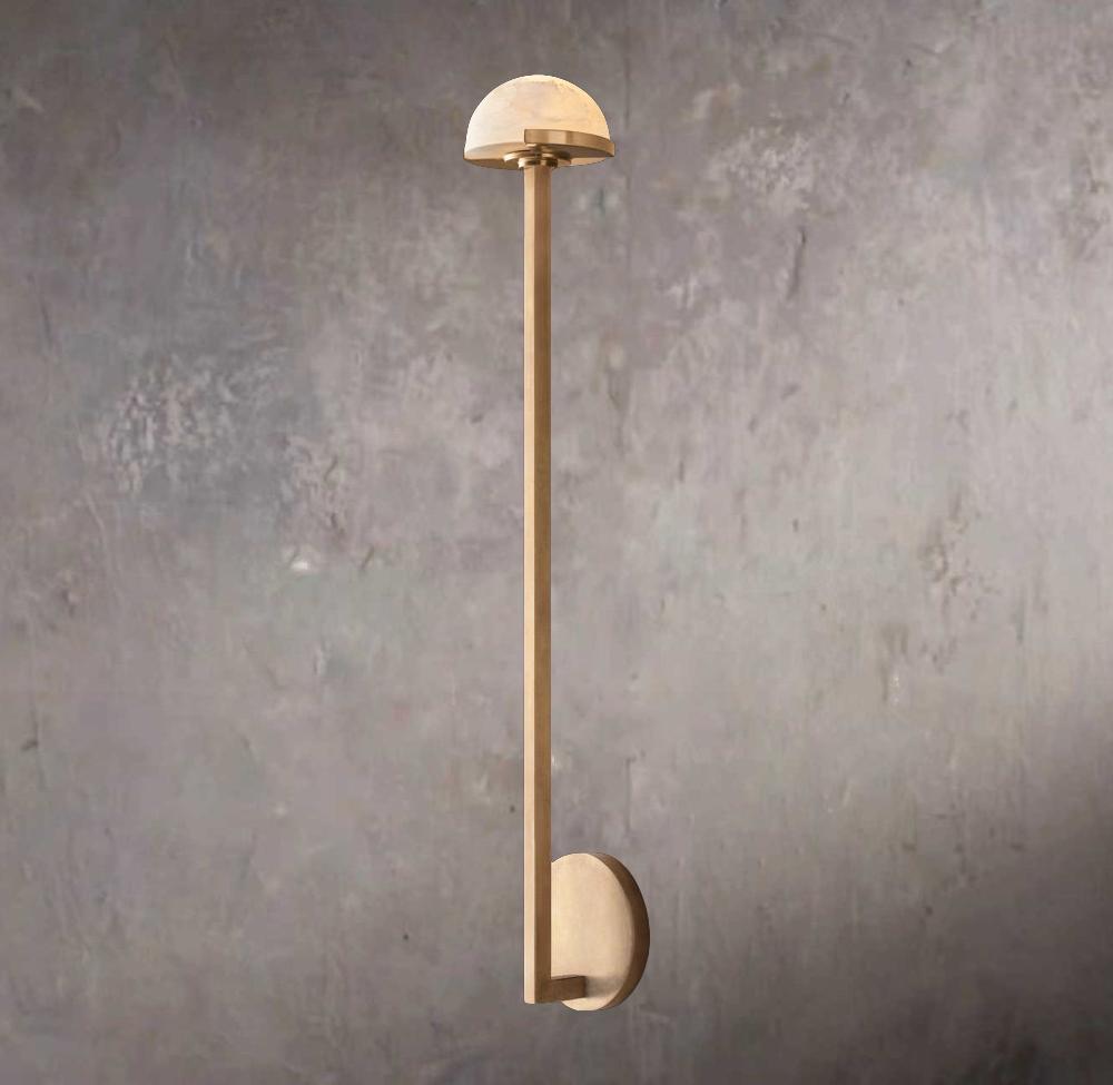 Pedras Grande Alabaster Wall Sconce - Tianguang Alabaster Lighting