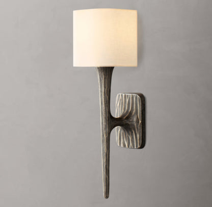 Thaddeus Shaded Wall Light, Bathroom Wall Sconce, detail 20