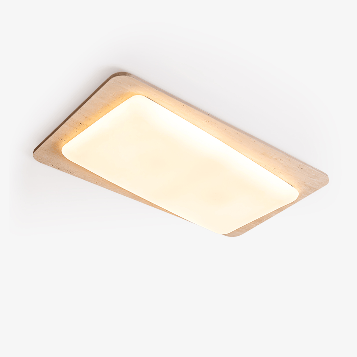 Aurilith Travertine Ceiling Light - Tianguang Alabaster Lighting