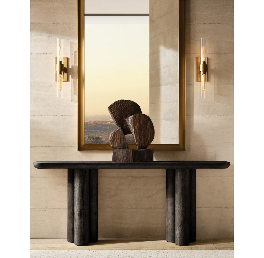 Ravelle Linear Wall Light, Bathroom Wall Sconce, detail 16