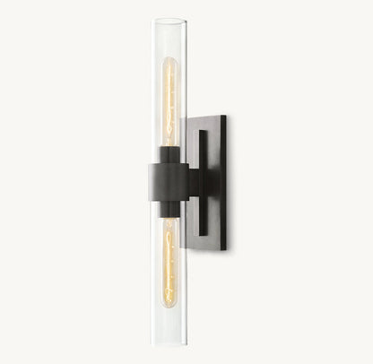 Ravelle Linear Wall Light, Bathroom Wall Sconce, detail 15