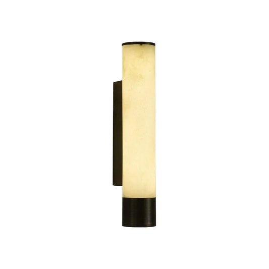 Alabaster Elara Cylindrical Wall Lamp - Tianguang Alabaster Lighting