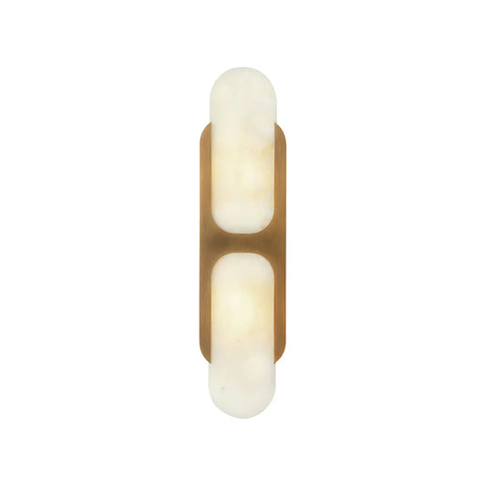 Alabaster Odin Oval Wall Sconce - Tianguang Alabaster Lighting