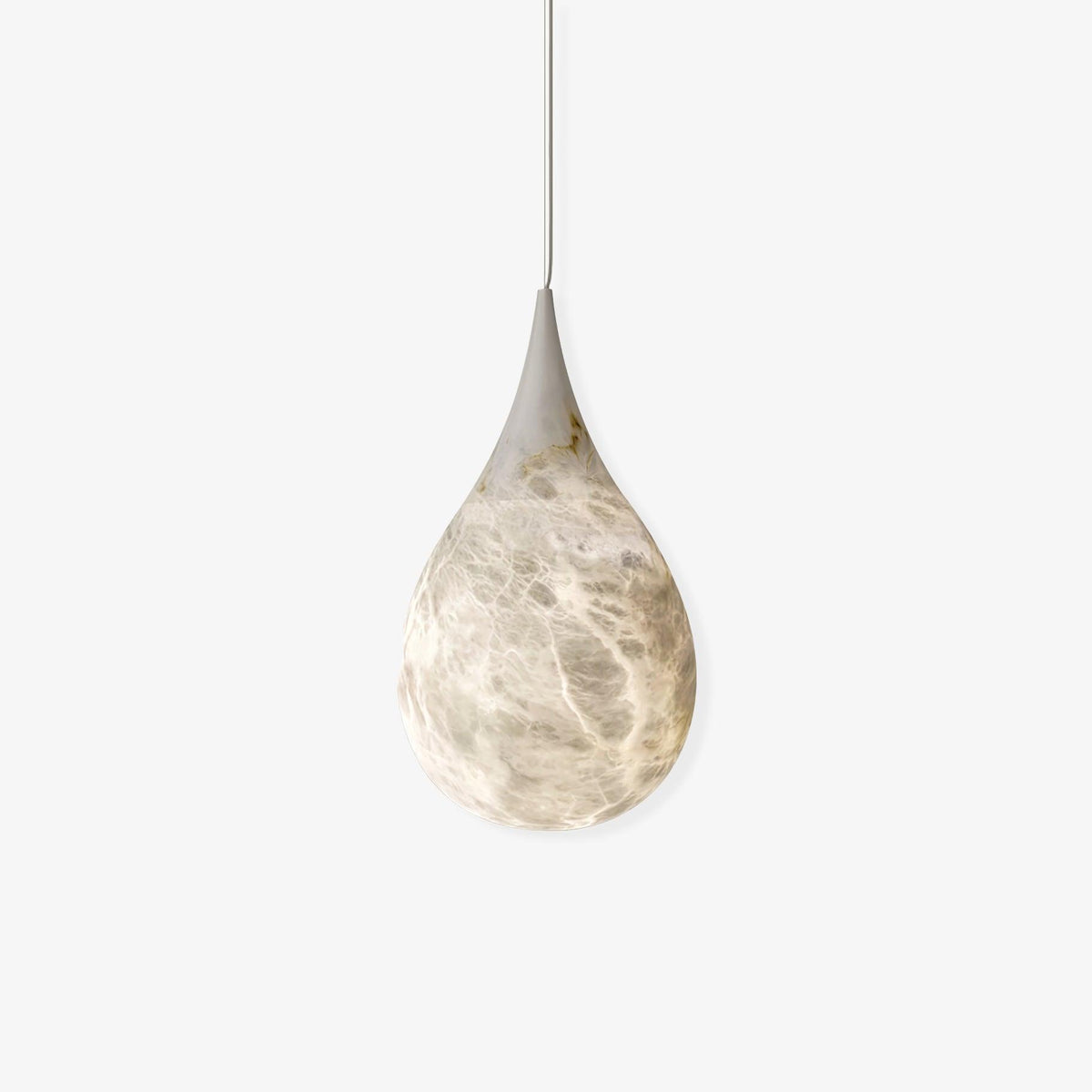 Marble Raindrop Pendant Light - Tianguang Alabaster Lighting