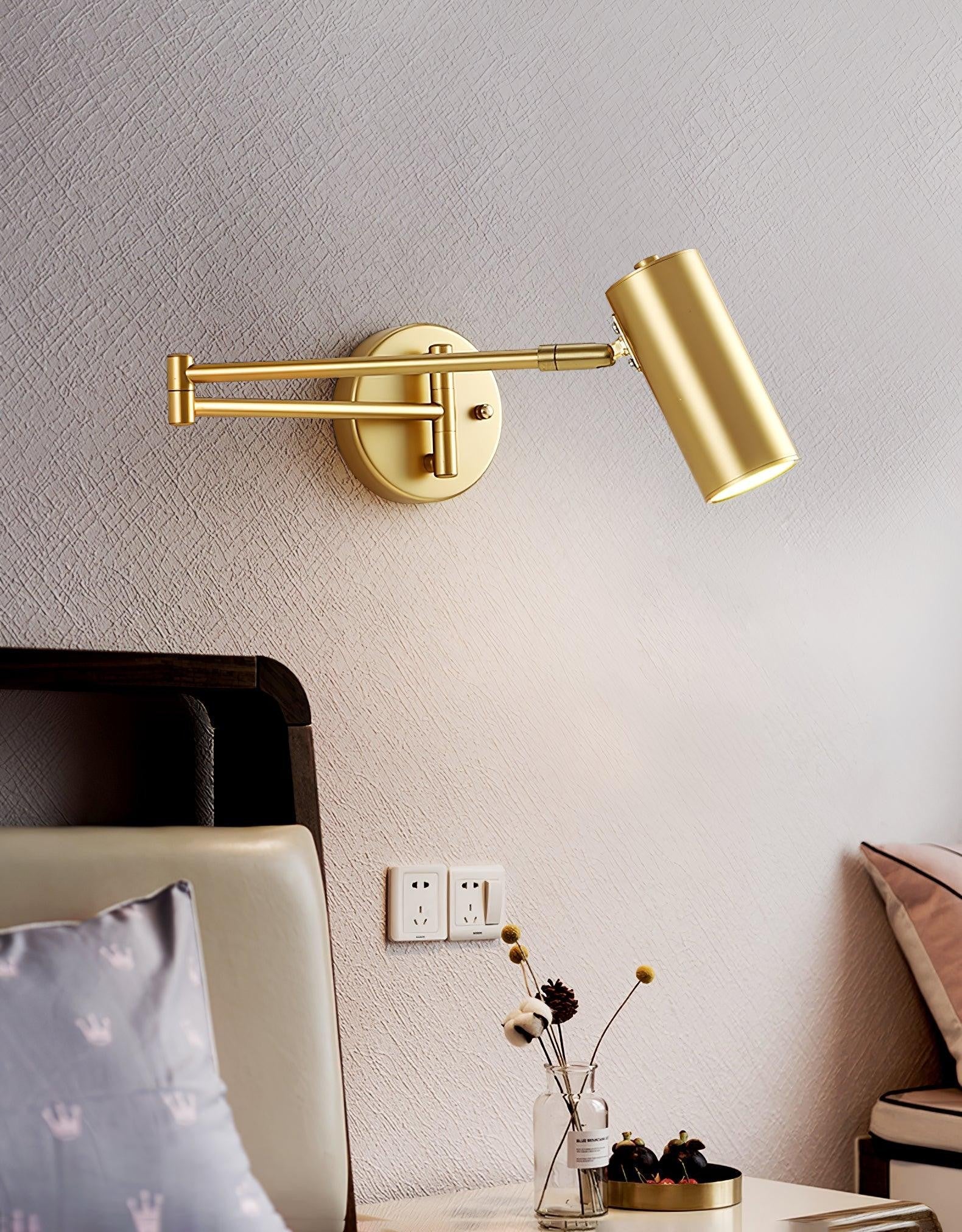Arclume Pivot Arm Wall Light, Hardwired Wall Sconce, detail 19