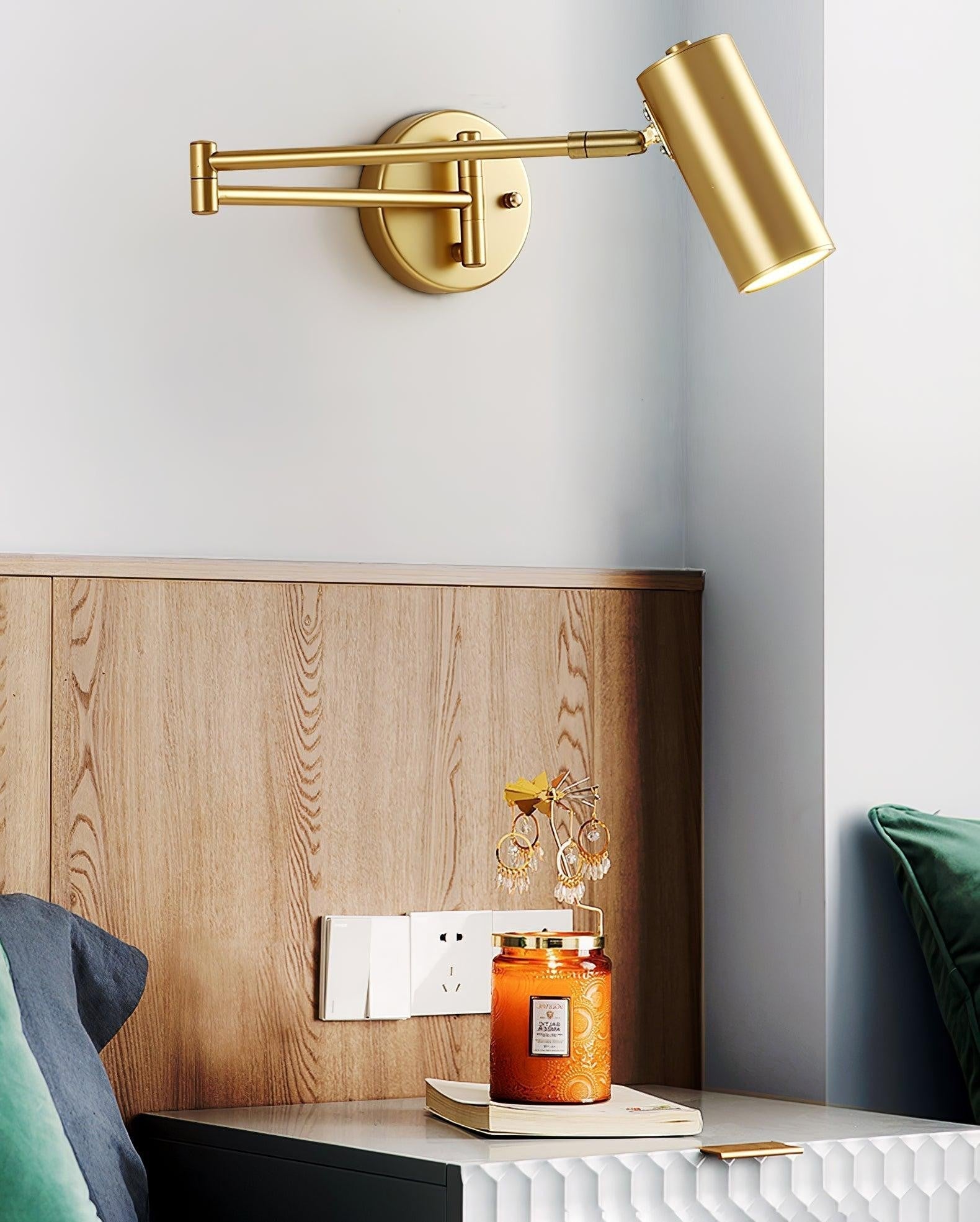 Arclume Pivot Arm Wall Light, Hardwired Wall Sconce, detail 29