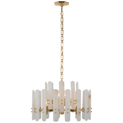 Alabaster Downtor Small Chandelier - Tianguang Alabaster Lighting