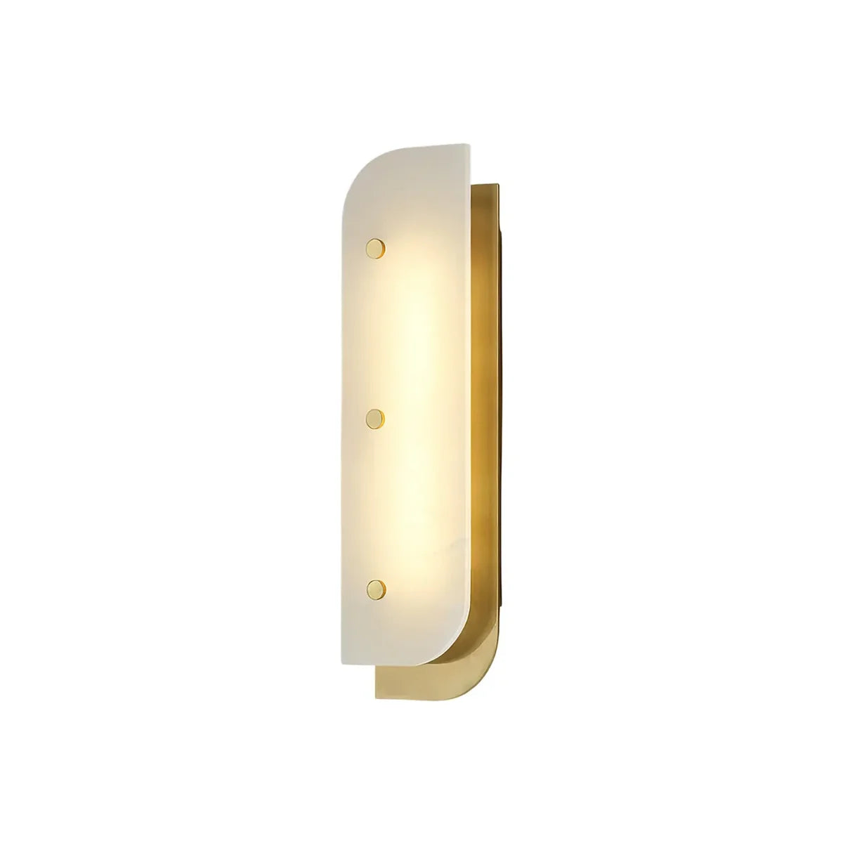 Asymmetrical Elaris Alabaster Wall Lamp - Tianguang Alabaster Lighting