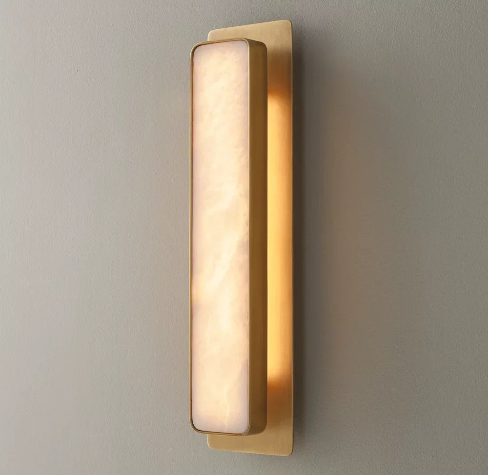 Montreux Alabaster Sconce - Tianguang Alabaster Lighting