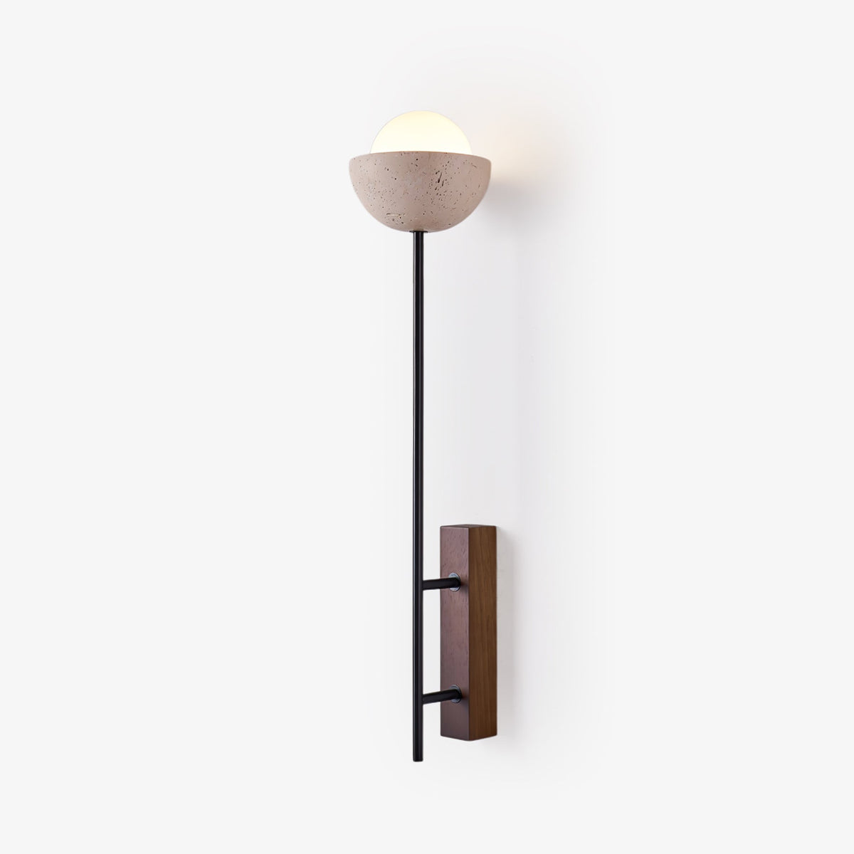 Solstice Linea Travertine Wall Lamp - Tianguang Alabaster Lighting