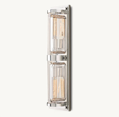 Savile Circular Linear Sconce, Bathroom Wall Sconce, detail 21