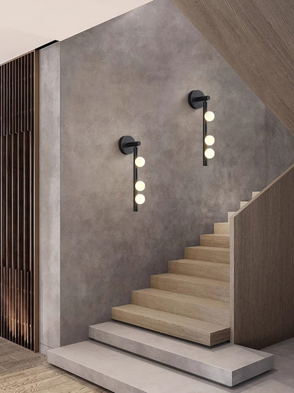 Brass Halo Tube Wall Light, Bathroom Wall Sconce, detail 31